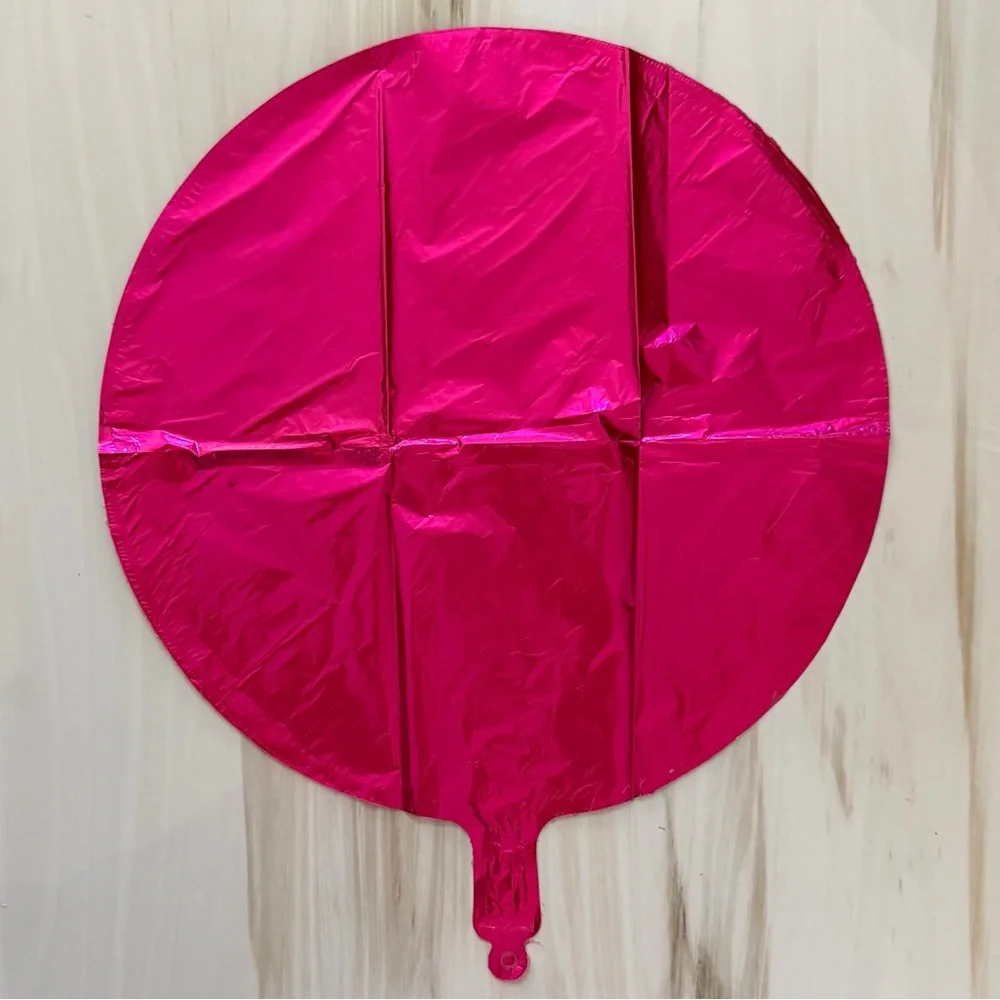 NWOT 60 pcs Circle 18 inch Foil Mylar Helium Balloons